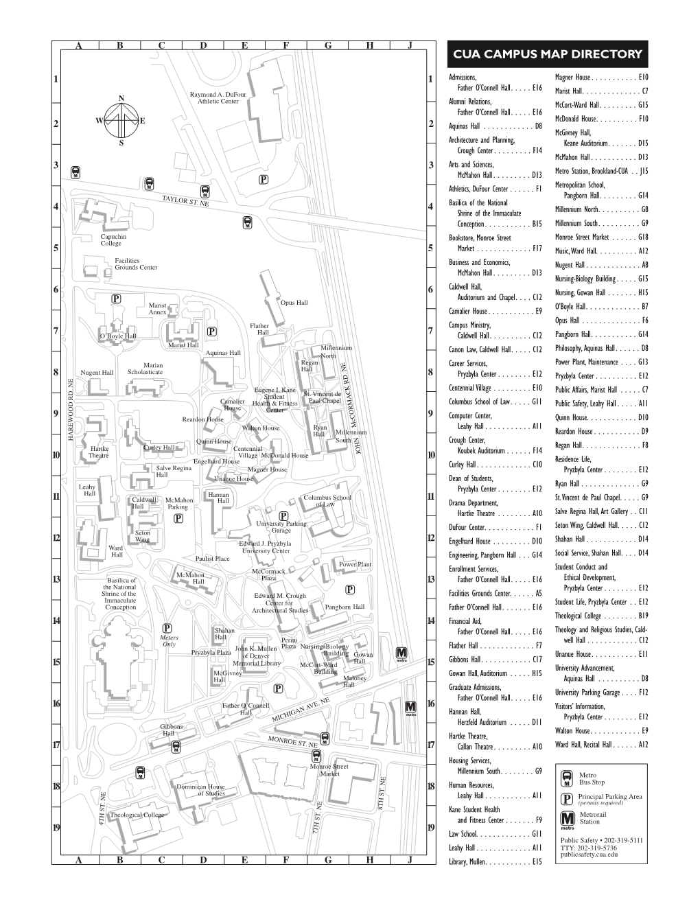 Campus Map Directory