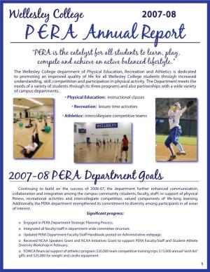 P E R a P E R a Annual Report Annual Report