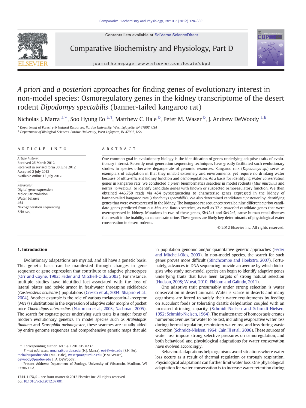 A Priori and a Posteriori Approaches for Finding Genes of Evolutionary Interest in Non-Model Species