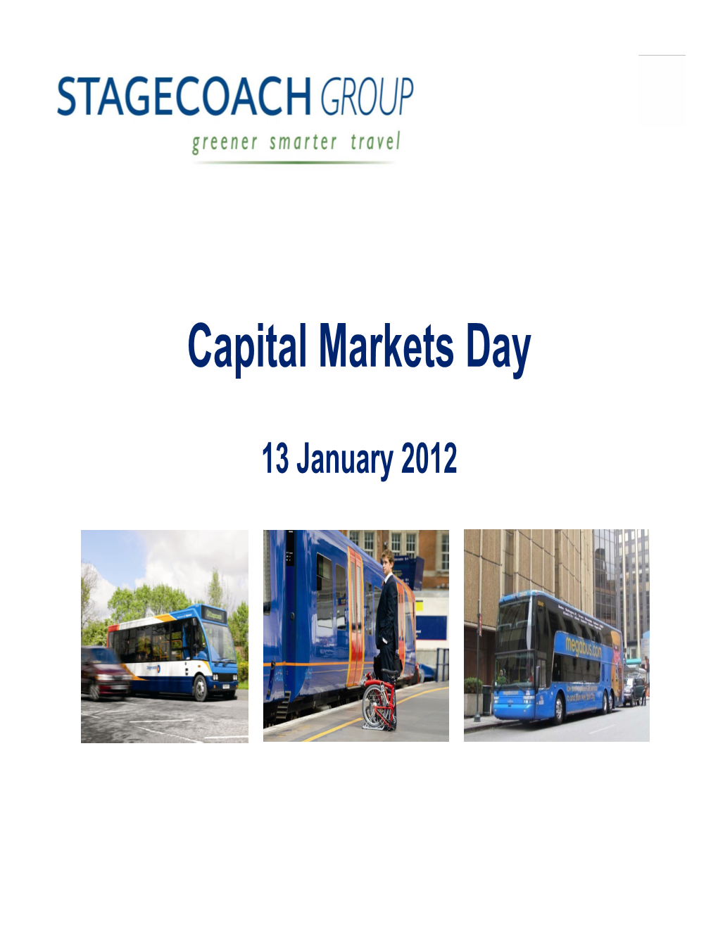 Capital Markets Day