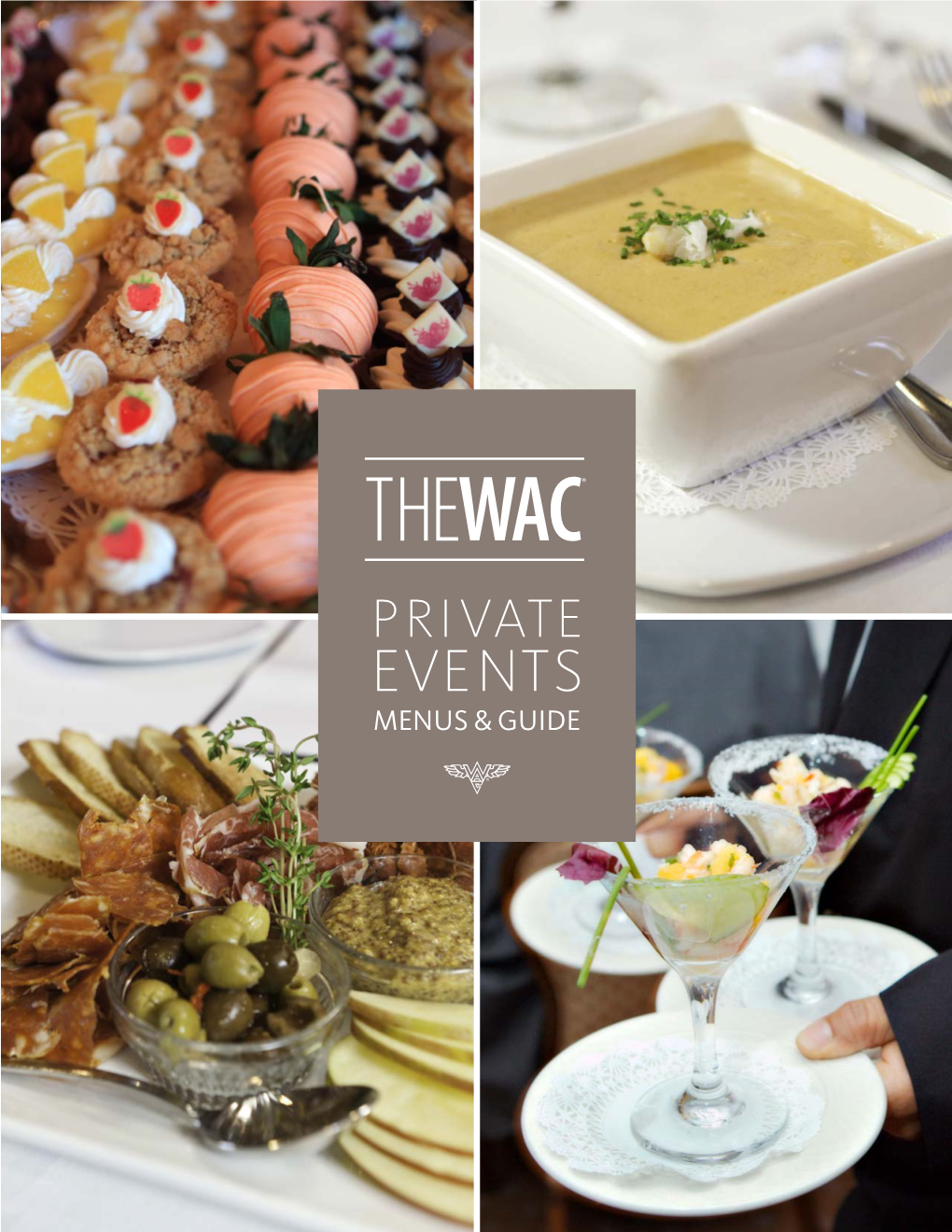 Events Menus & Guide Washington Athletic Club Menus & Guide