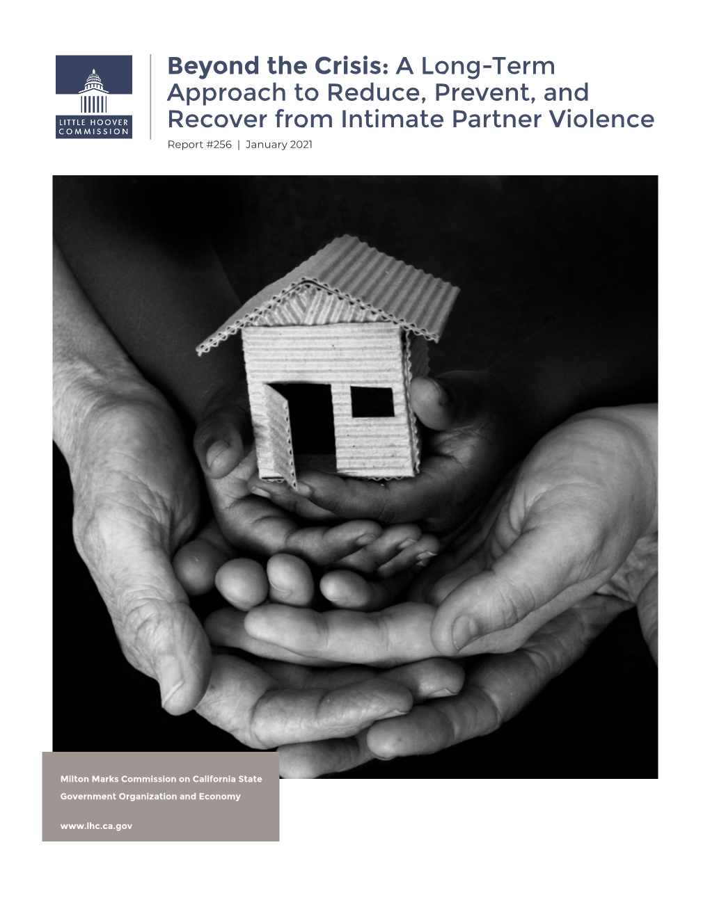 A Long-Term Approach to Reducing, Preventing, and Recovering from Intimate Partner Violence