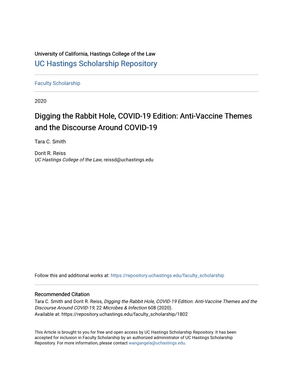 Anti-Vaccine Themes and the Discourse Around COVID-19