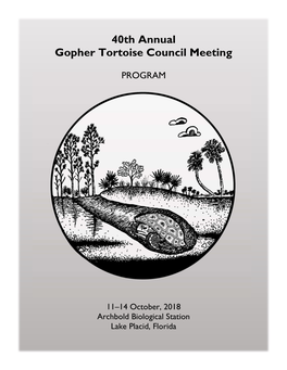 40Th Annual Gopher Tortoise Council Meeting