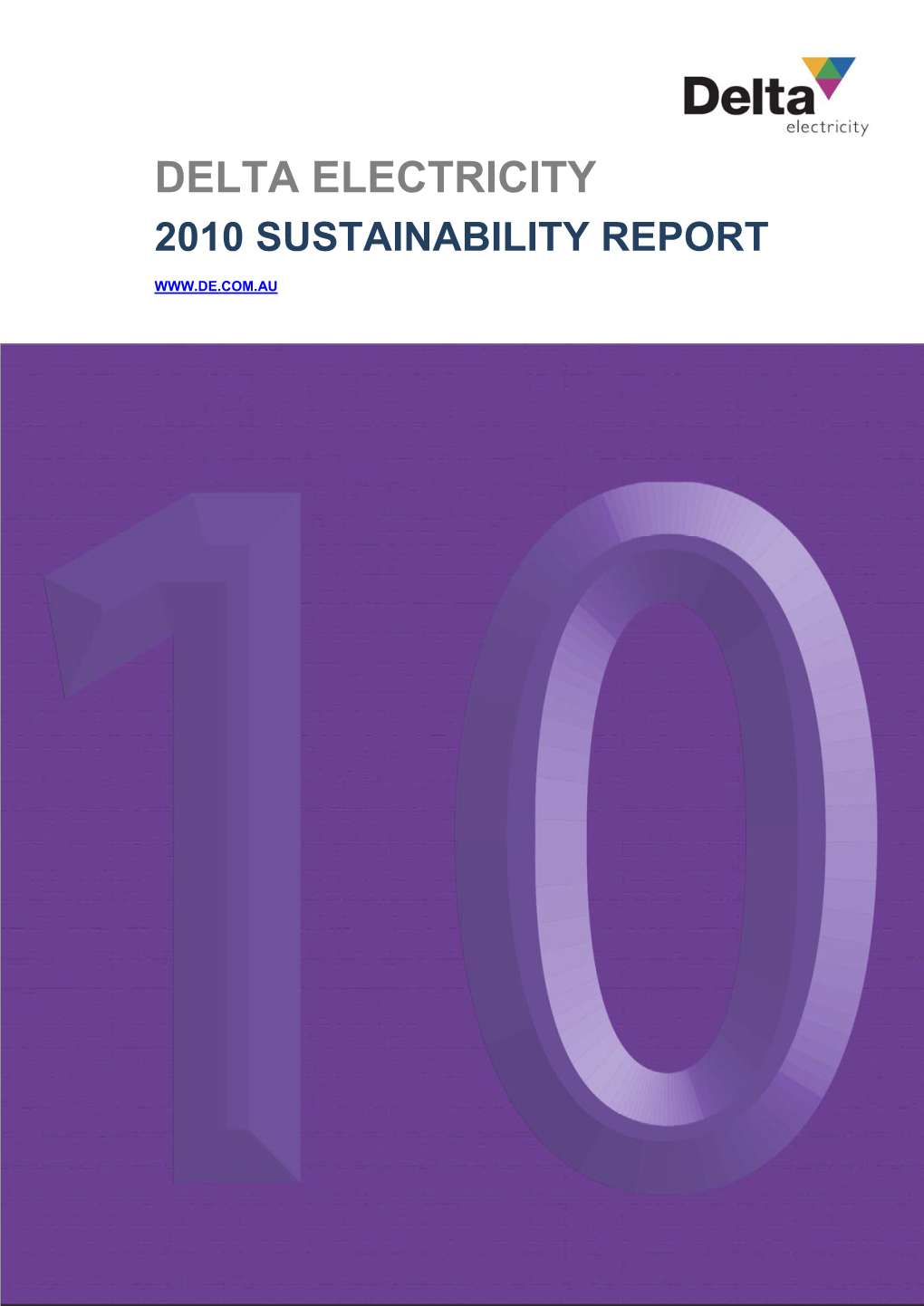 Delta Electricity 2010 Sustainability Report