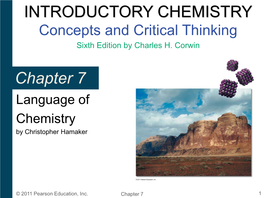 INTRODUCTORY CHEMISTRY Concepts and Critical Thinking Sixth Edition by Charles H