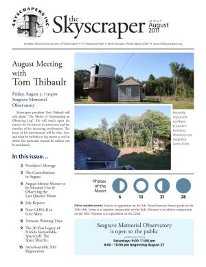 Newsletter Archive the Skyscraper August 2011