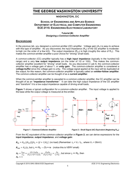 Designing a Common-Collector Amplifier