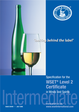 Level 2 Course Specification Booklet (PDF)