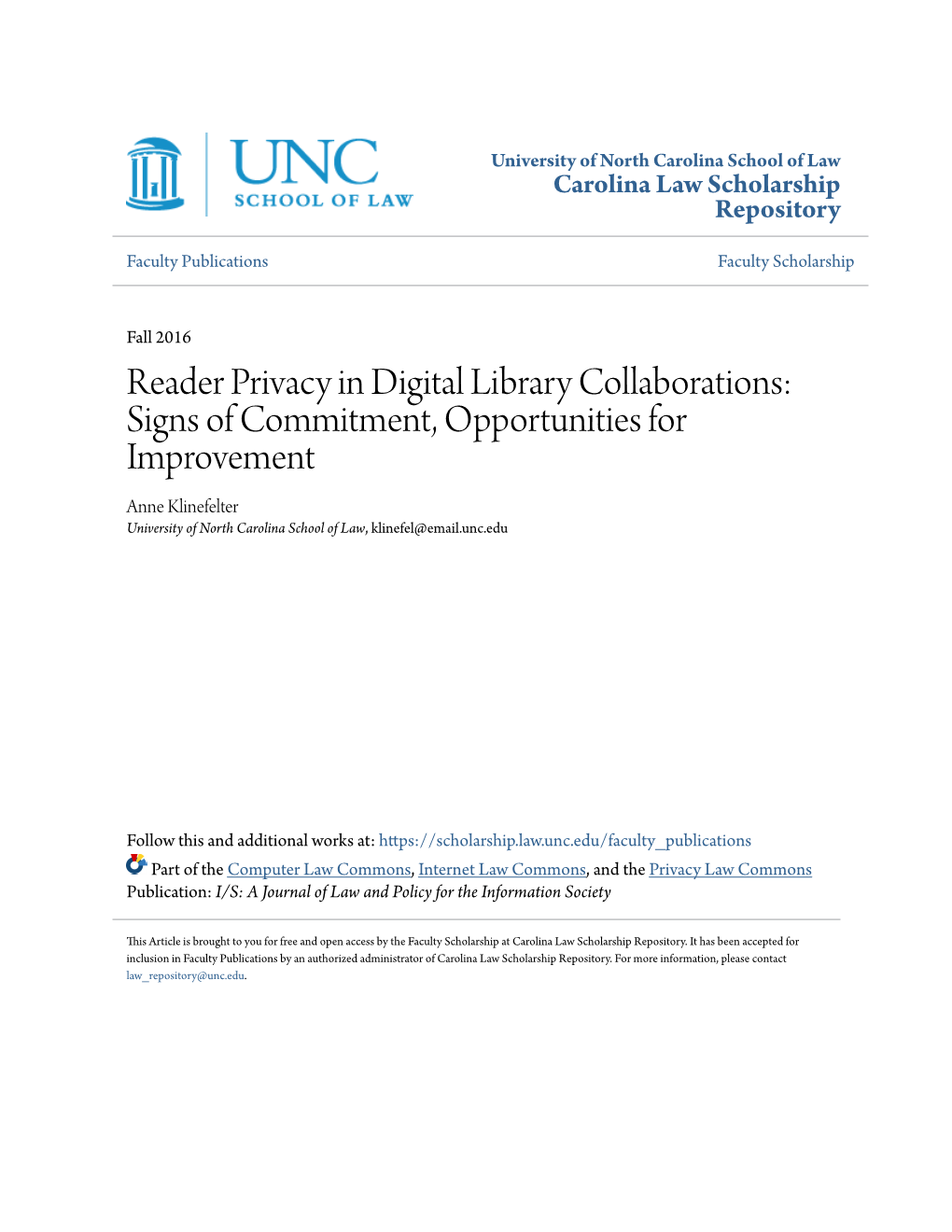 Reader Privacy in Digital Library Collaborations