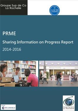 Sharing Information on Progress Report 2014-2016