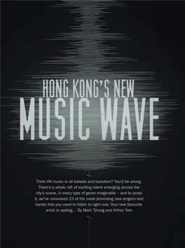 Think HK Music Is All Ballads and Boredom? You'd Be Wrong. There's
