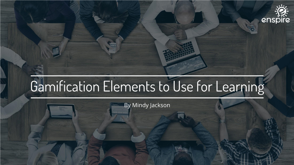 Gamification Elements to Use for Learning