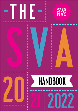PDF SVA Handbook 2021–2022