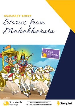 Summary Sheet Mahabharata
