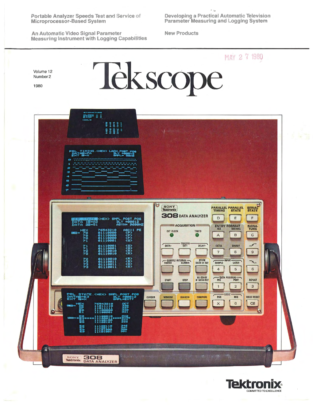 Portable Analyzer Speeds Test and Service of Microprocessor-Based