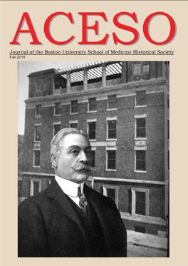 Journal of the Boston University School of Medicine Historical Society