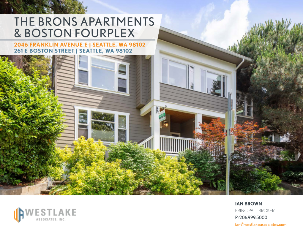 The Brons Apartments & Boston Fourplex