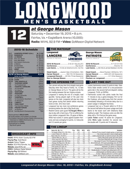 Men's Basketball