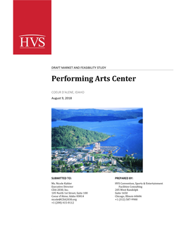 Performing Arts Center Feasibility Study