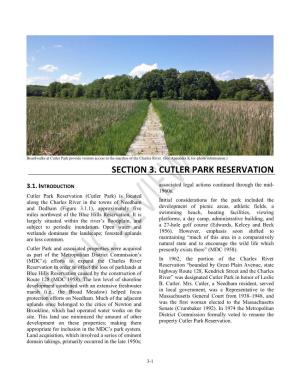 Section 3. Cutler Park Reservation