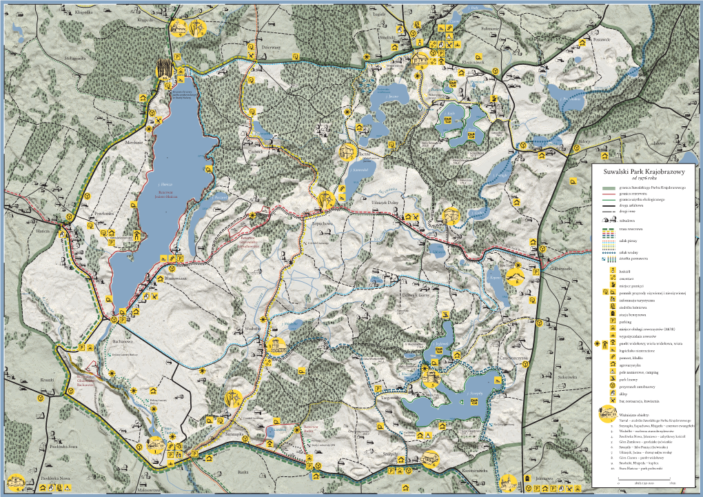 Mapa Turystyczna W Skali 1:30000 Do