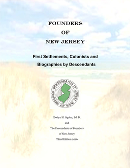 Descendants of Founders of New Jersey