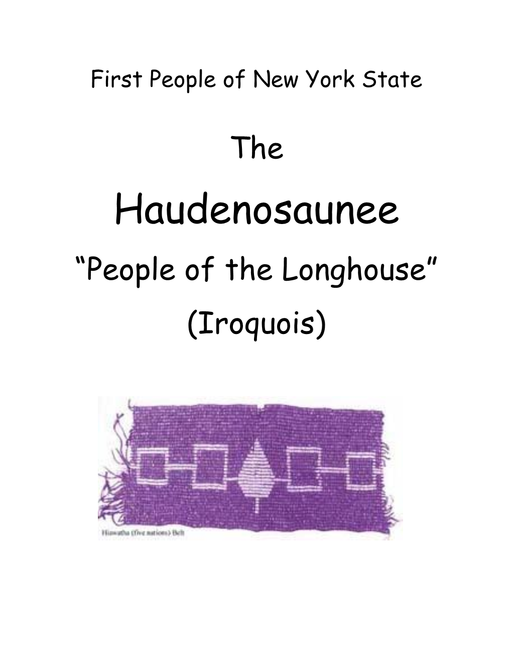 Who Were the Iroquois