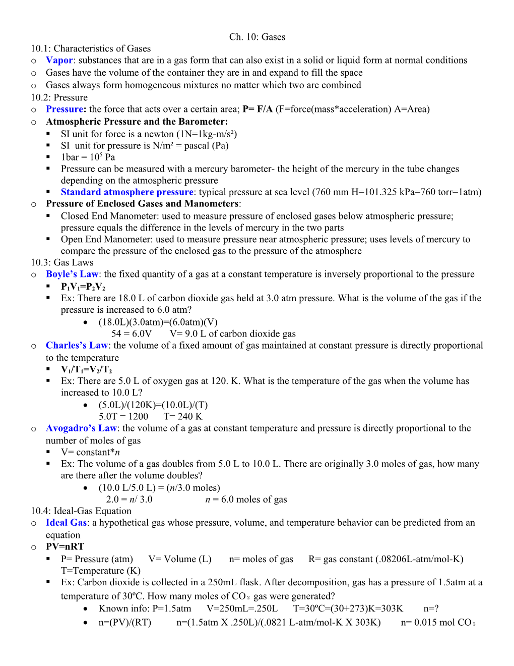 10.1: Characteristics of Gases