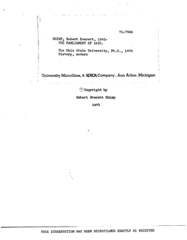 71-7566 University Microfilms. a XEROX Company , Ann Arbor