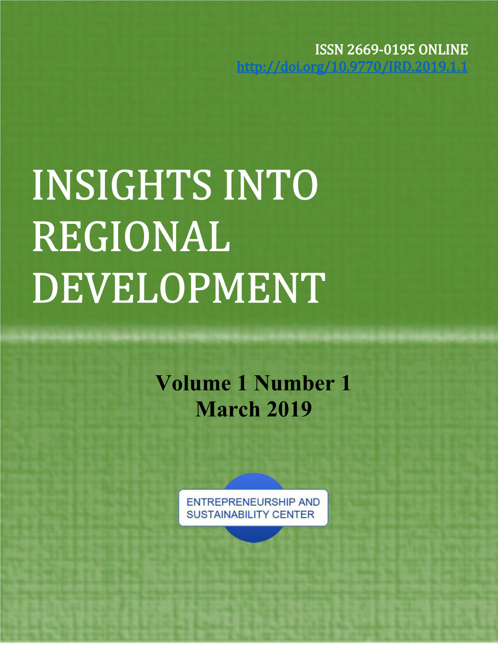 Insights Into Regional Development