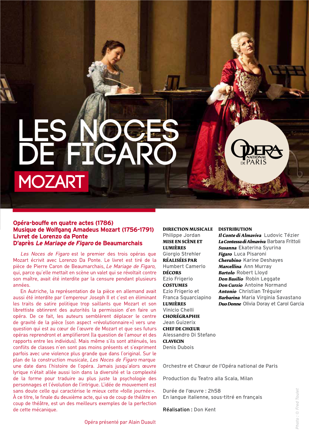 Les Noces De Figaro Mozart
