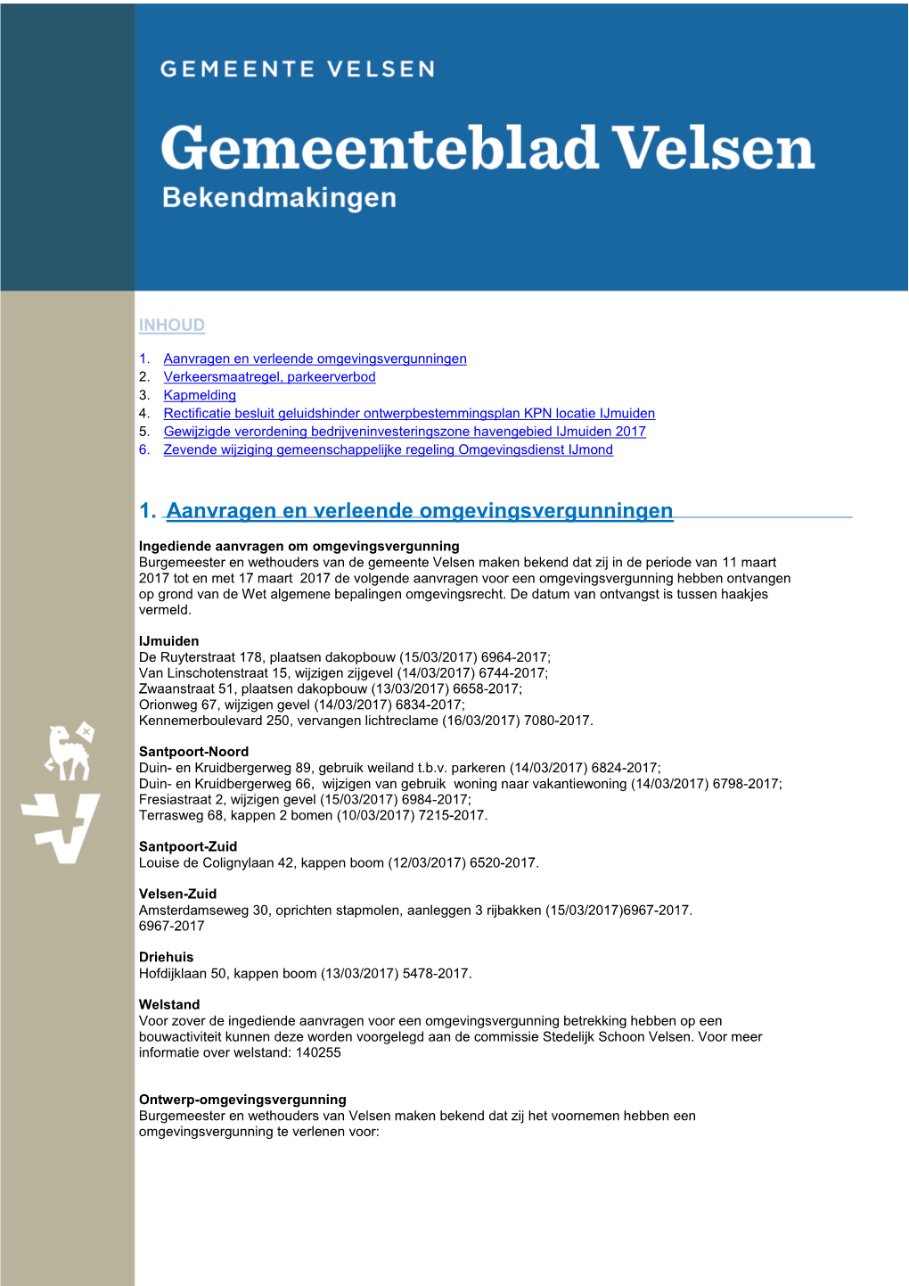 Template Gemeente Velsen