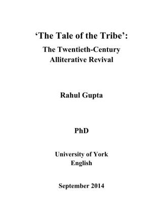 'The Tale of the Tribe'