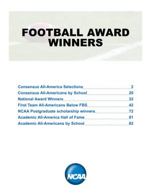 Football Award Winners