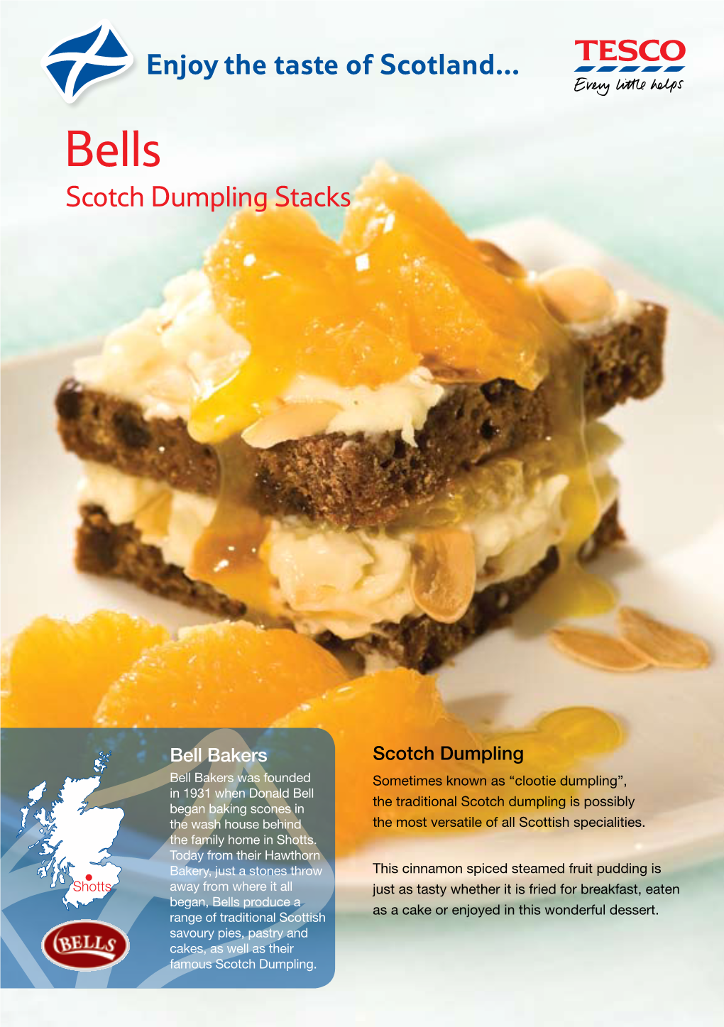 Enjoy the Taste of Scotland... Scotch Dumpling Stacks