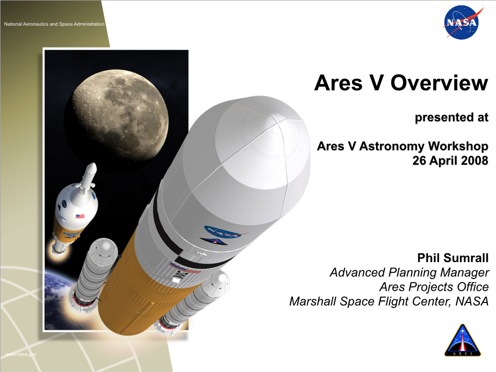 Ares V Overview