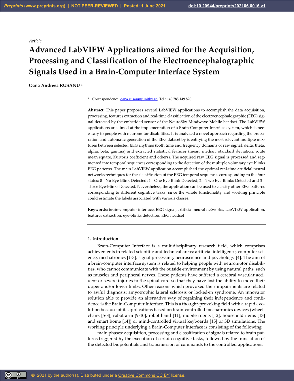 Advanced Labview Applications Aimed for the Acquisition