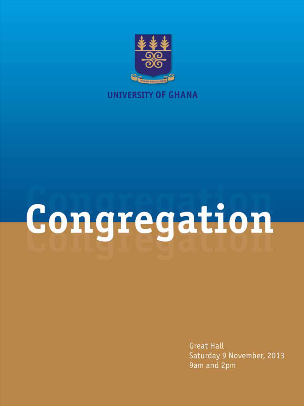 Congregation Brochure
