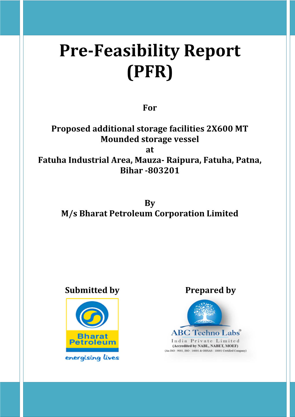 Rapid Risk Assessment Report for New LPG Bottling Plant Near