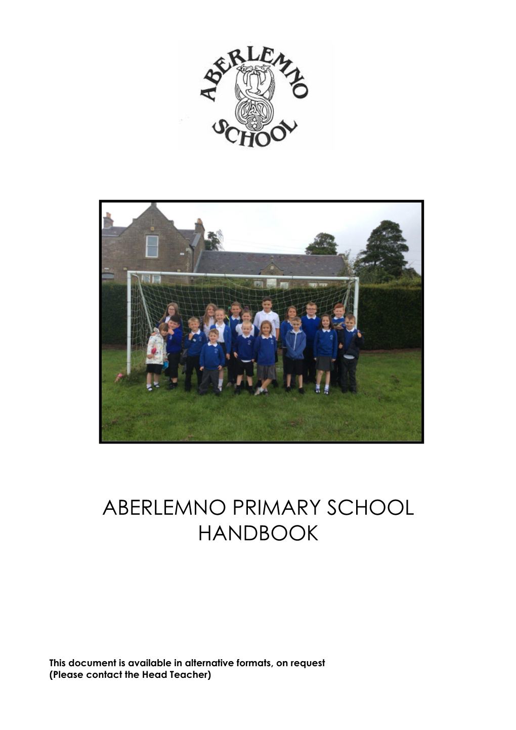 Aberlemno Primary School Handbook 2018/19