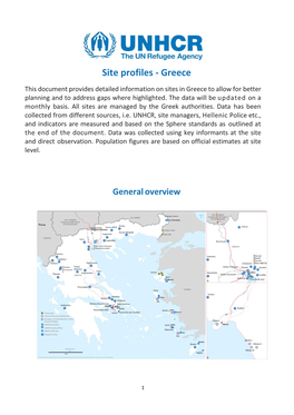 Site Profiles - Greece