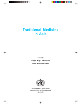 Traditional Medicine in Asia