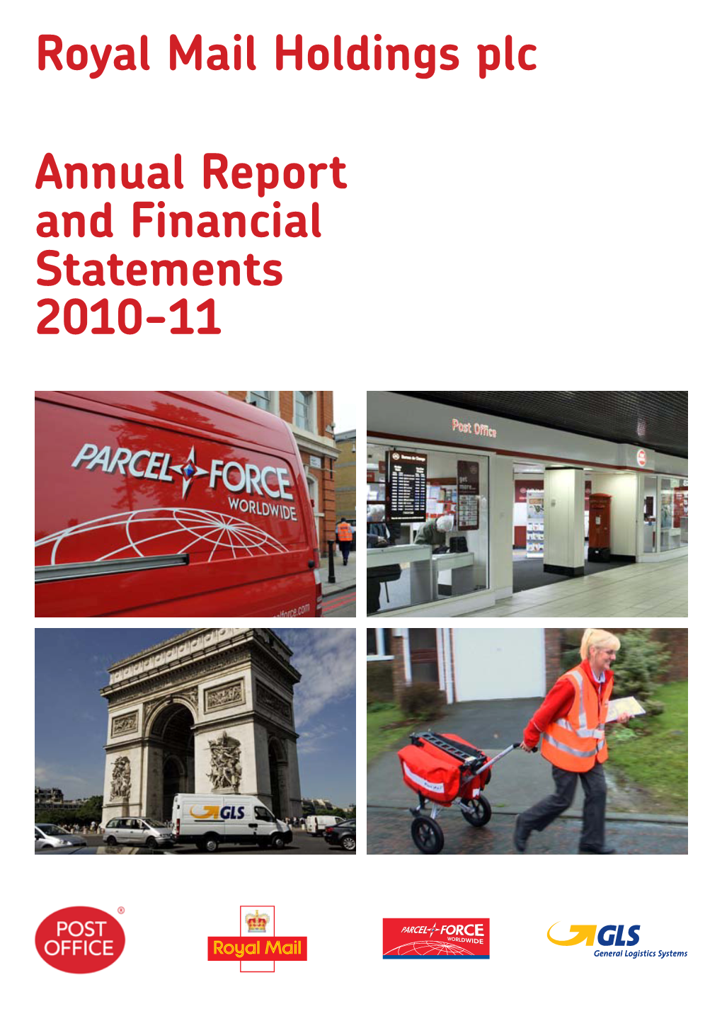 Royal Mail Holdings Plc Annual Report and Financial Statements