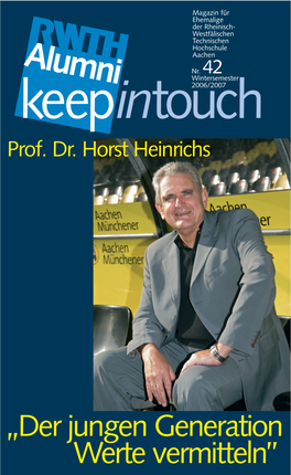 Prof. Dr. Horst Heinrichs