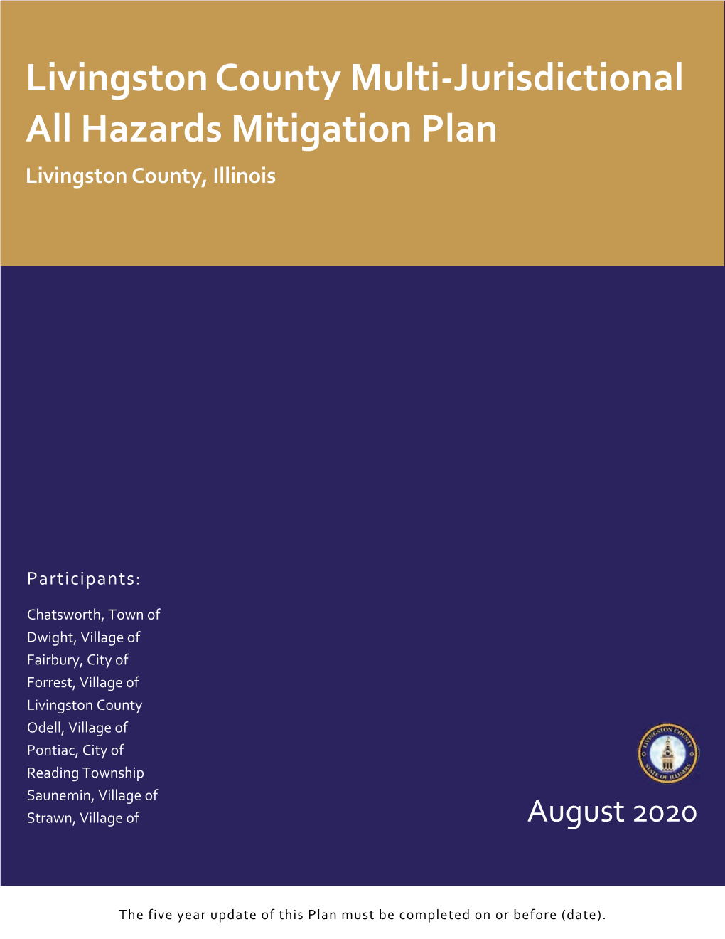 Livingston County Multi-Jurisdictional All Hazards Mitigation Plan