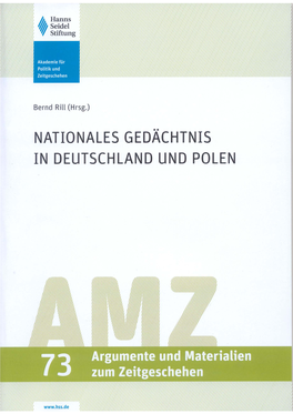 AMZ 73: Nationales Gedächtnis in Deutschland Und Polen