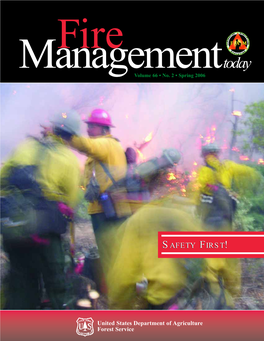 Fire Management Today Volume 66 • No