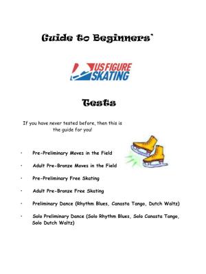 Guide to Beginners' Tests