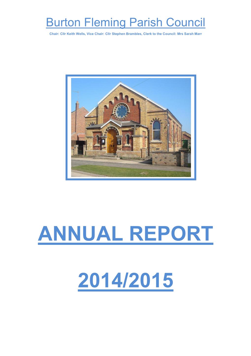 Annual Report 2014/2015